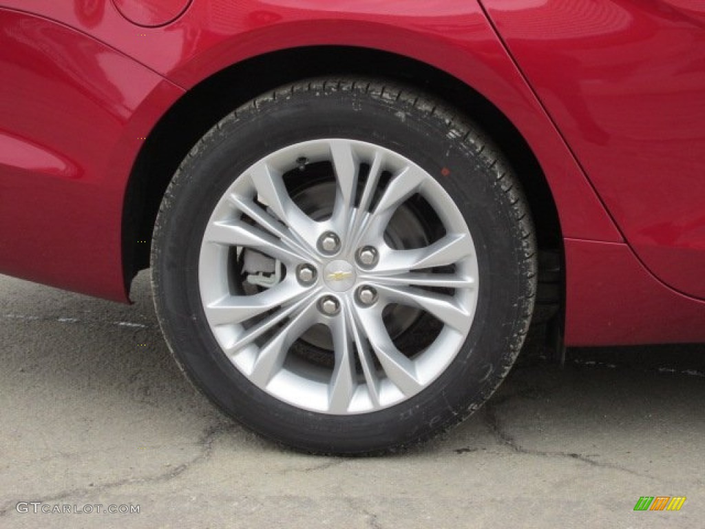 2014 Impala LT - Crystal Red Tintcoat / Jet Black photo #6