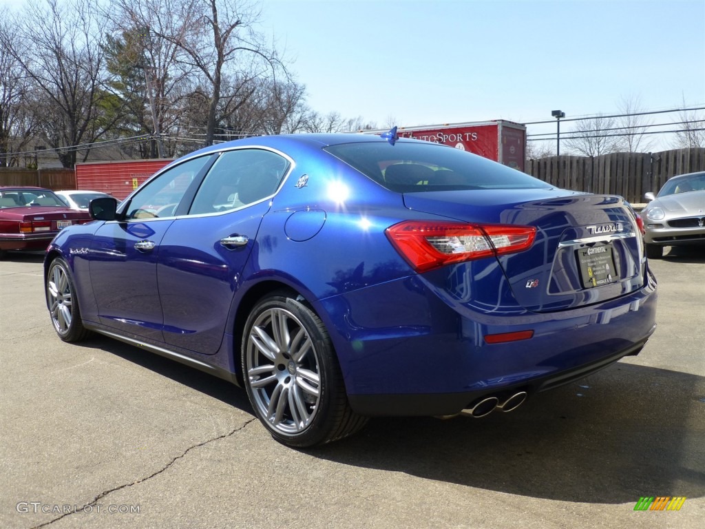 2014 Ghibli S Q4 - Blu Emozione (Blue) / Cuoio photo #4