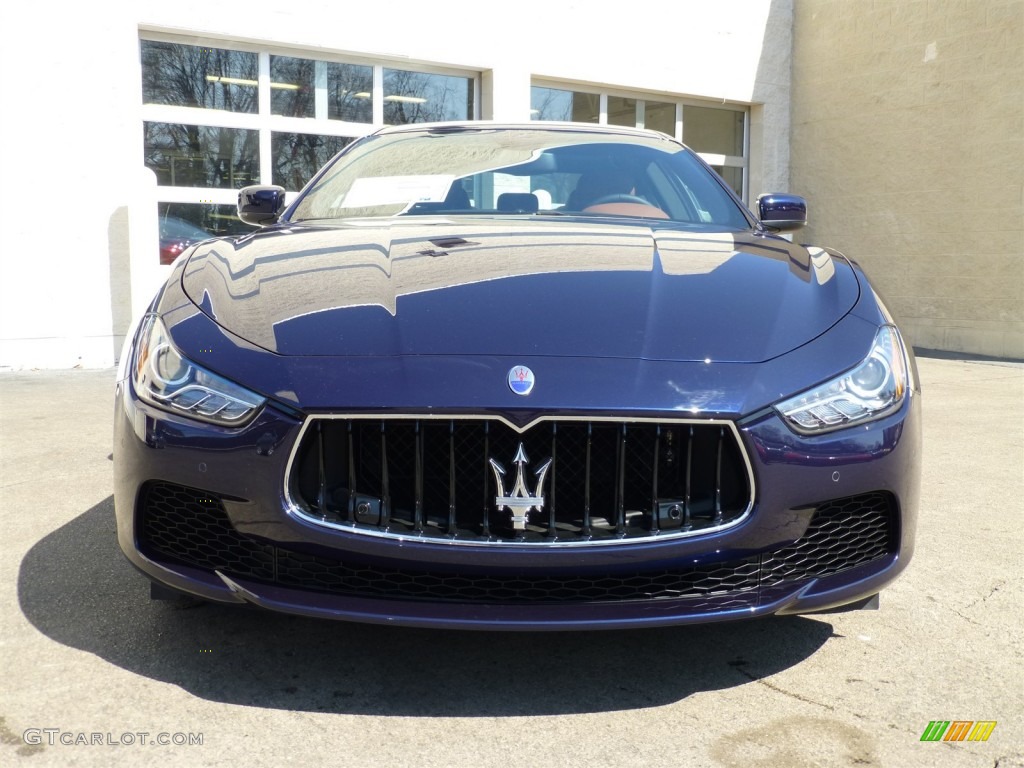 2014 Ghibli S Q4 - Blu Passione (Blue) / Cuoio photo #2