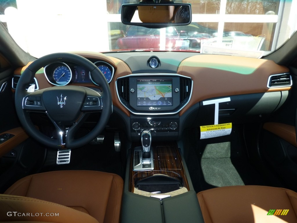 2014 Maserati Ghibli S Q4 Cuoio Dashboard Photo #91937219