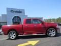 2010 Inferno Red Crystal Pearl Dodge Ram 1500 Big Horn Quad Cab  photo #7