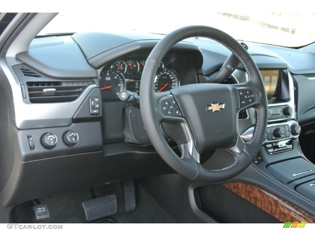 2015 Suburban LTZ 4WD - Black / Jet Black photo #25