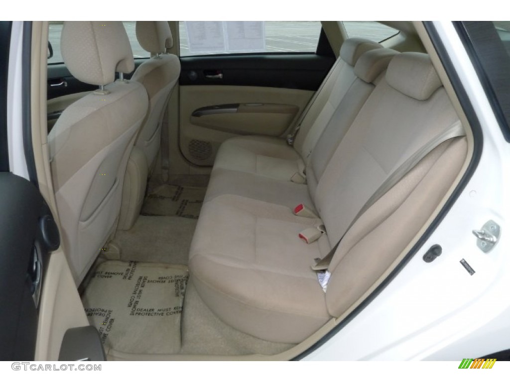 2005 Prius Hybrid - Super White / Ivory/Brown photo #14