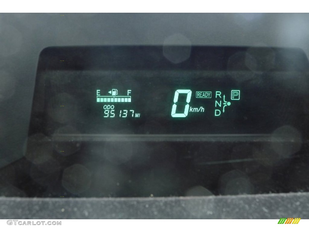 2005 Prius Hybrid - Super White / Ivory/Brown photo #18