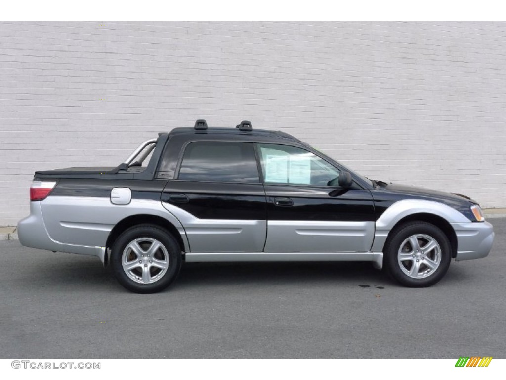 Black Granite Pearl 2004 Subaru Baja Sport Exterior Photo #91944287