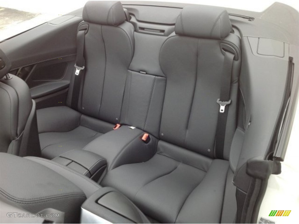 2014 BMW 6 Series 640i Convertible Rear Seat Photo #91945729