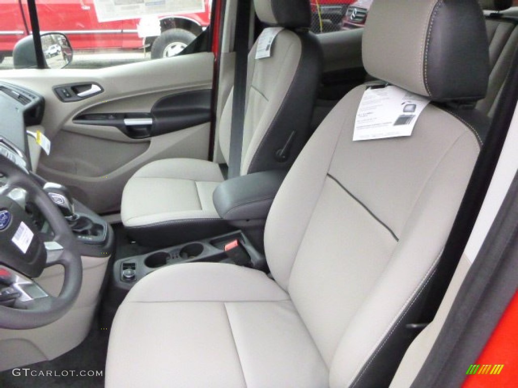 Medium Stone Interior 2014 Ford Transit Connect XLT Wagon Photo #91948367