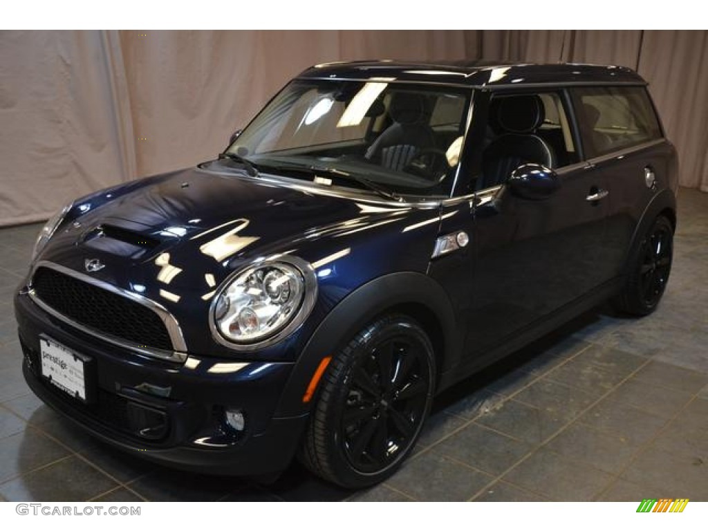 2013 Cooper S Clubman - Reef Blue Metallic / Carbon Black Lounge Leather photo #1