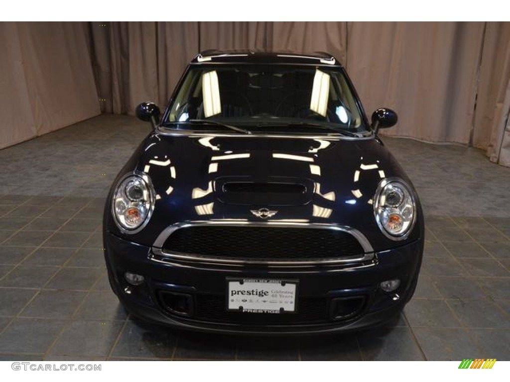 2013 Cooper S Clubman - Reef Blue Metallic / Carbon Black Lounge Leather photo #3