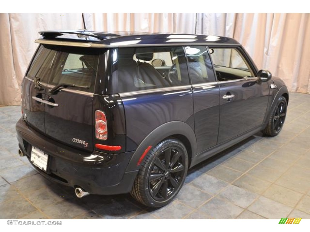 2013 Cooper S Clubman - Reef Blue Metallic / Carbon Black Lounge Leather photo #16
