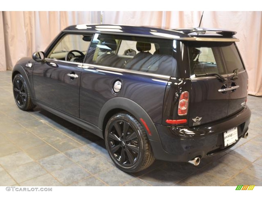 2013 Cooper S Clubman - Reef Blue Metallic / Carbon Black Lounge Leather photo #22
