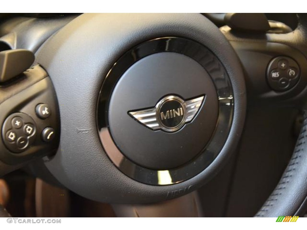 2013 Cooper S Clubman - Reef Blue Metallic / Carbon Black Lounge Leather photo #27