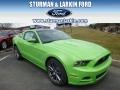 2014 Gotta Have it Green Ford Mustang GT Premium Coupe  photo #1