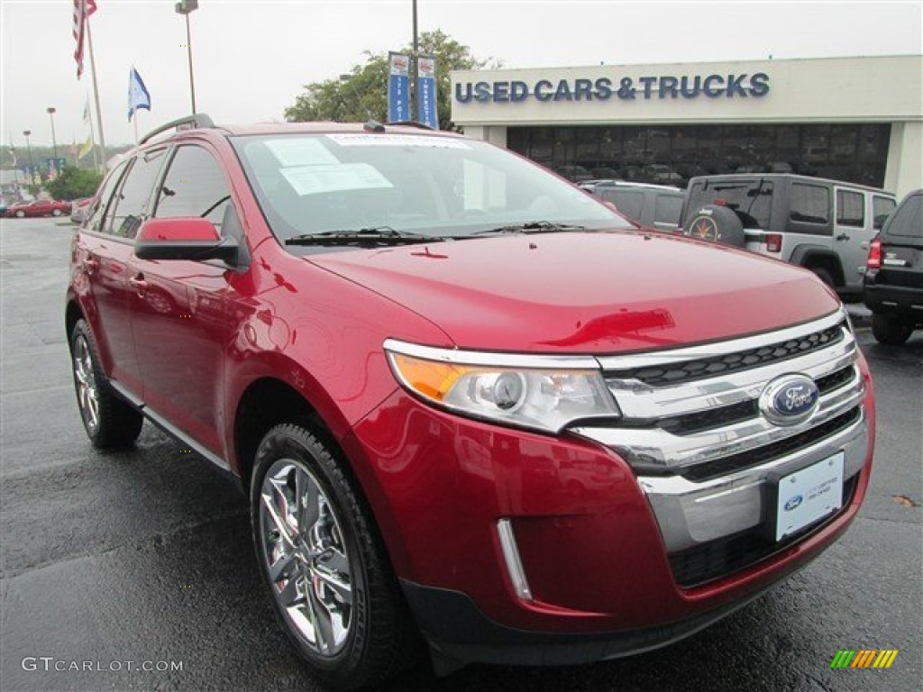 Ruby Red Ford Edge