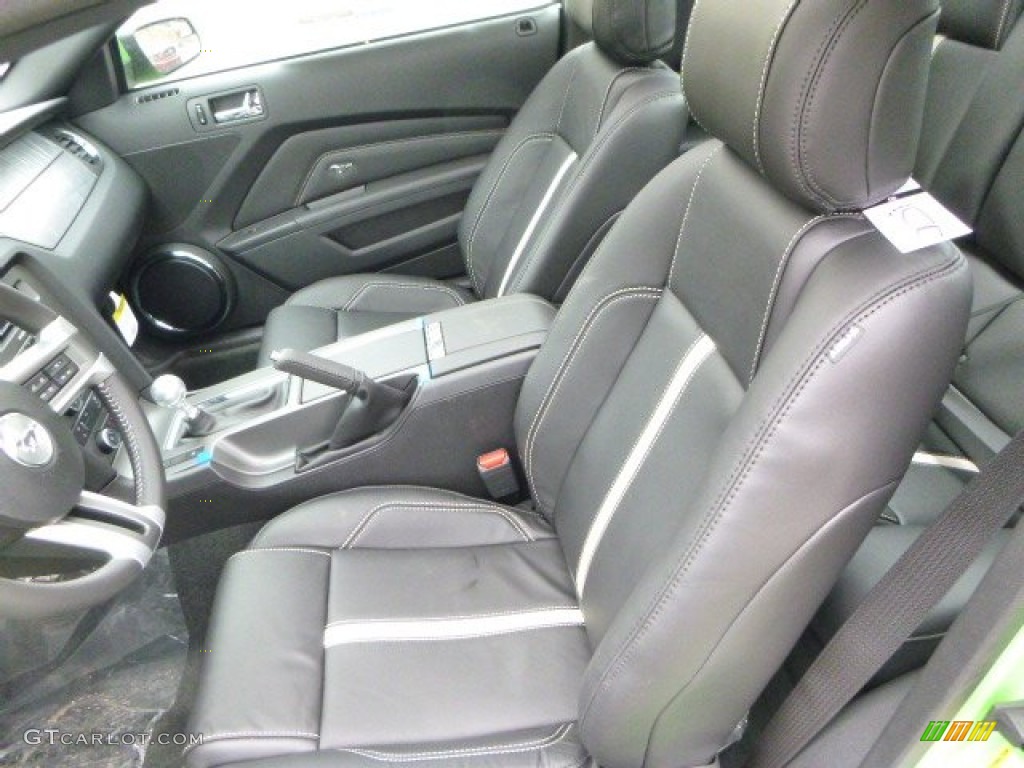 2014 Mustang GT Premium Coupe - Gotta Have it Green / Charcoal Black photo #8
