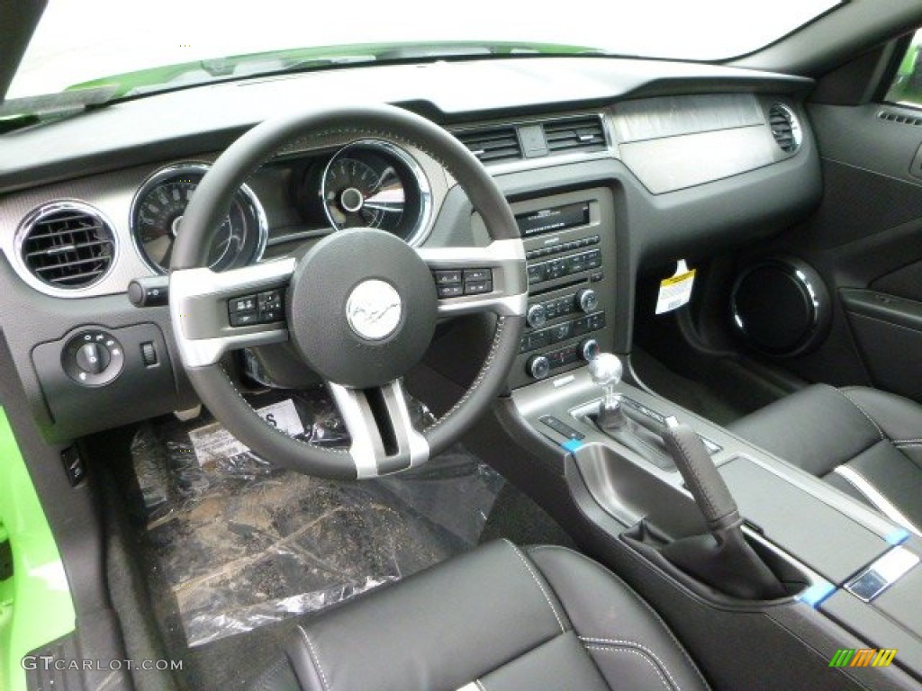 2014 Mustang GT Premium Coupe - Gotta Have it Green / Charcoal Black photo #10