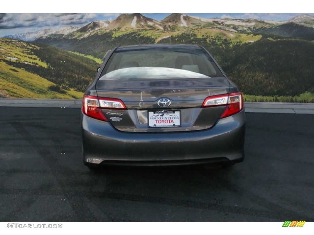 2014 Camry L - Magnetic Gray Metallic / Ivory photo #4