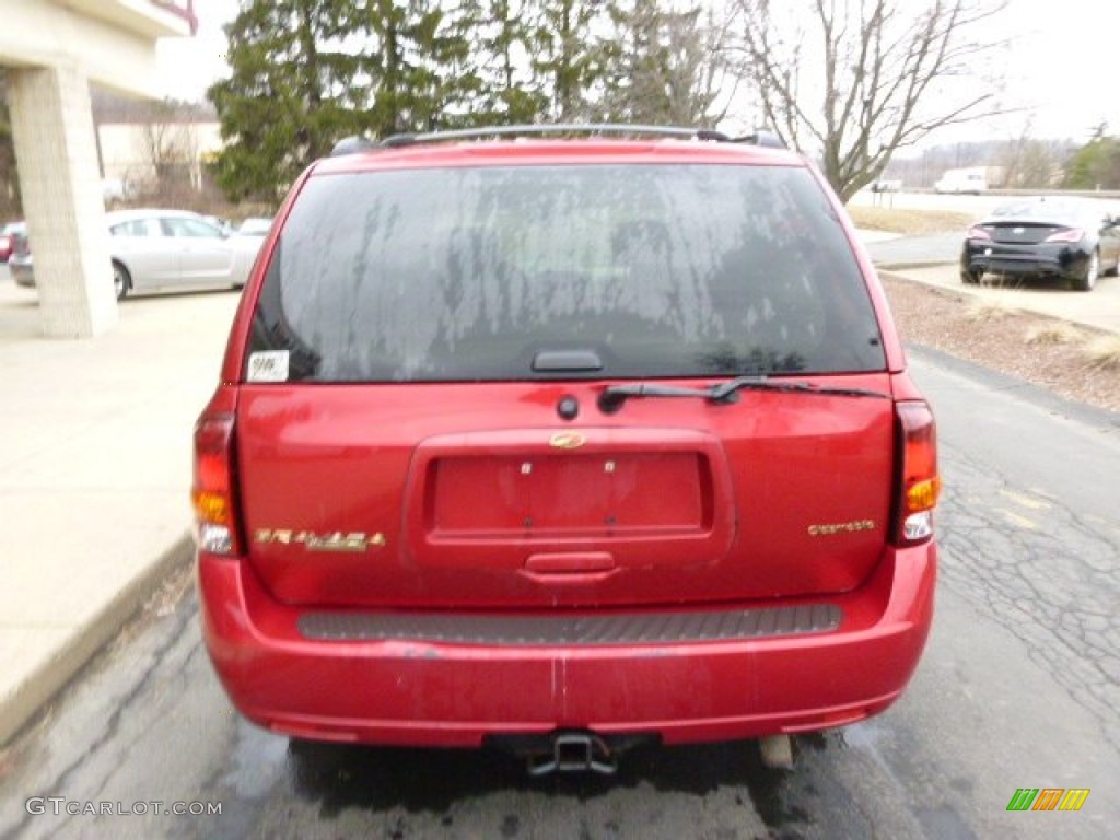 2002 Bravada AWD - Jewelcoat Red / Camel photo #7