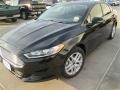 2014 Tuxedo Black Ford Fusion SE EcoBoost  photo #2