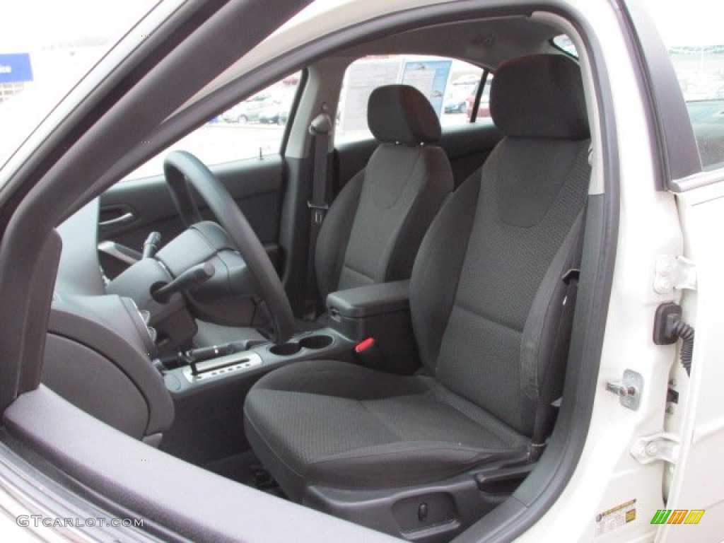 Ebony Interior 2005 Pontiac G6 Sedan Photo #91953368