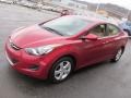 2011 Red Allure Hyundai Elantra GLS  photo #5