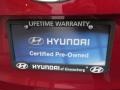 2011 Red Allure Hyundai Elantra GLS  photo #10