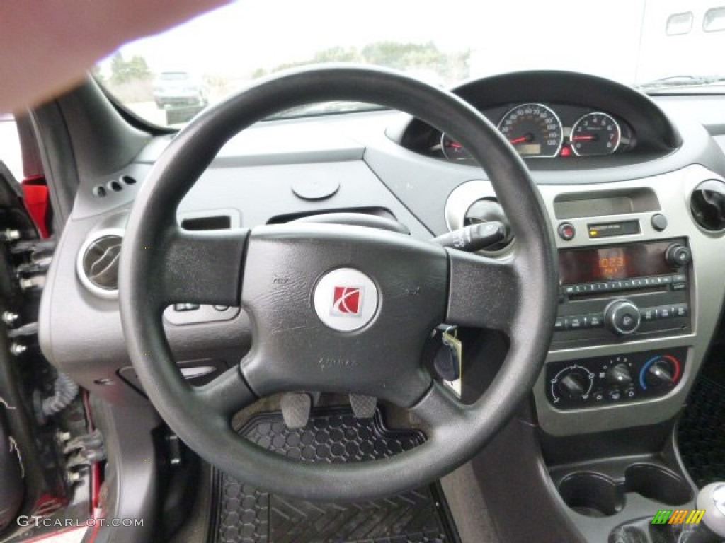 2007 Saturn ION 2 Quad Coupe Steering Wheel Photos