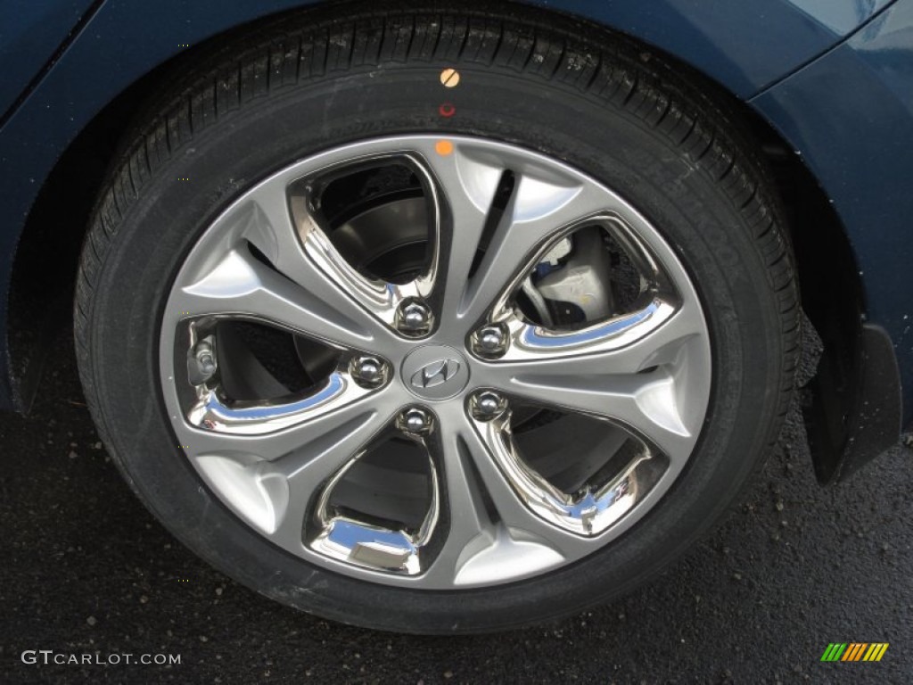 2014 Elantra GT - Windy Sea Blue / Black photo #5