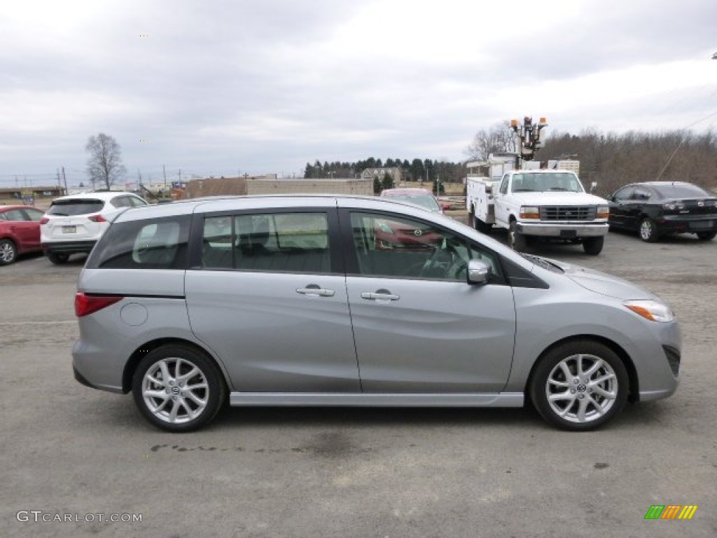 2013 MAZDA5 Touring - Liquid Silver Metallic / Black photo #5