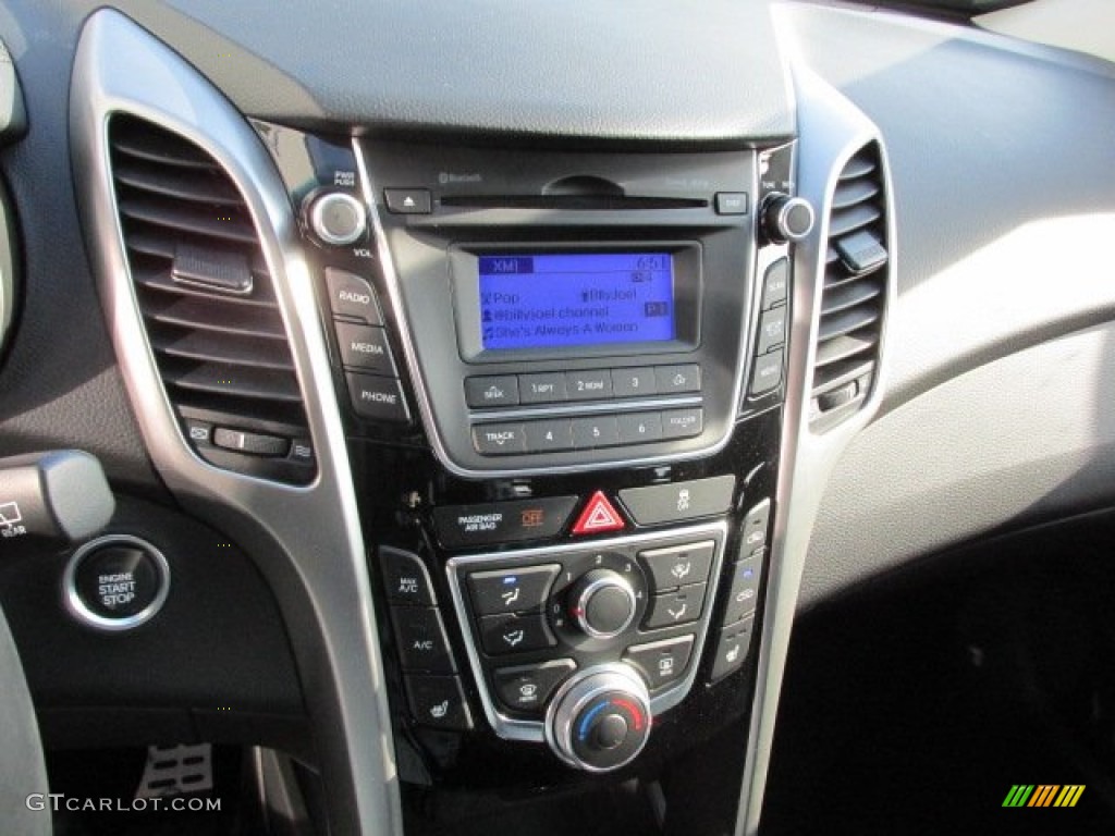 2014 Elantra GT - Windy Sea Blue / Black photo #11