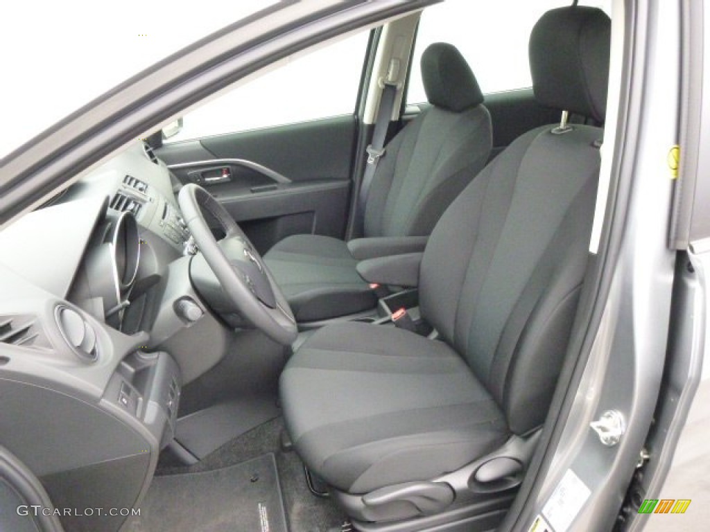 2013 MAZDA5 Touring - Liquid Silver Metallic / Black photo #10
