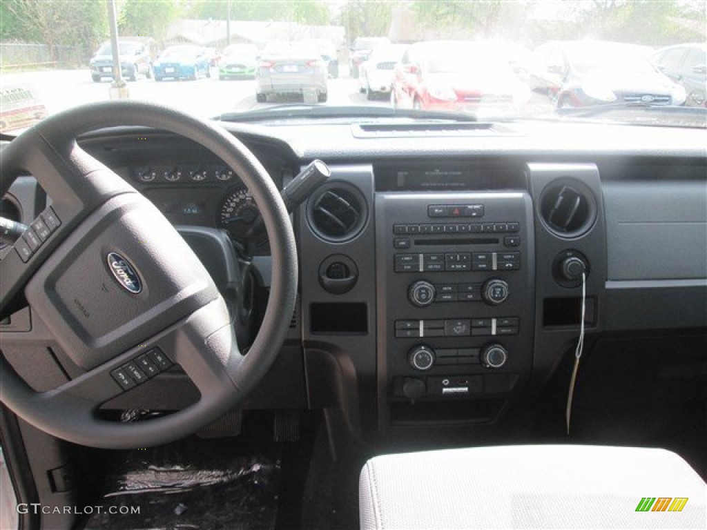 2014 F150 STX SuperCab - Ingot Silver / Steel Grey photo #8