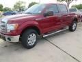 2014 Ruby Red Ford F150 XLT SuperCrew 4x4  photo #1