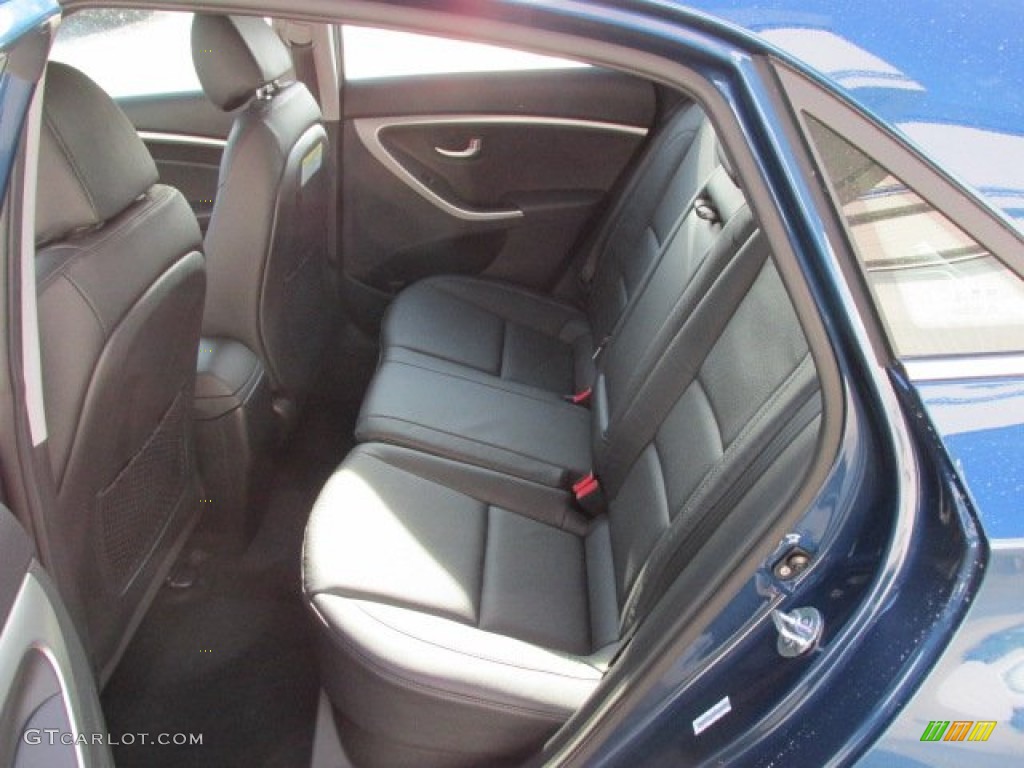 2014 Elantra GT - Windy Sea Blue / Black photo #17