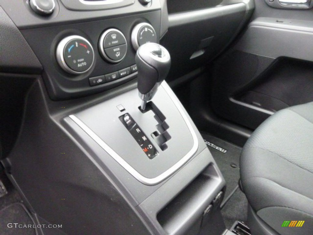 2013 MAZDA5 Touring - Liquid Silver Metallic / Black photo #21