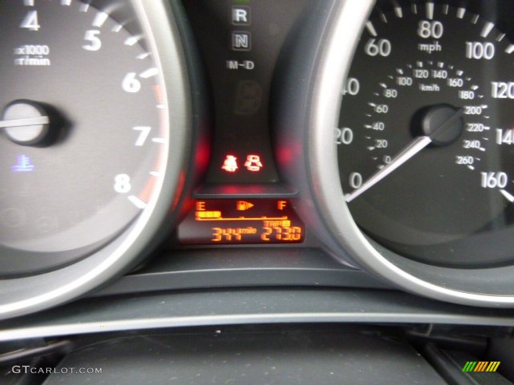 2013 MAZDA5 Touring - Liquid Silver Metallic / Black photo #24