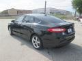 2014 Tuxedo Black Ford Fusion SE  photo #3