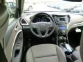  2014 Santa Fe Limited AWD Gray Interior
