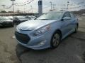 2014 Blue Sky Metallic Hyundai Sonata Hybrid Limited  photo #3