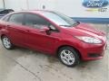 Ruby Red - Fiesta SE Sedan Photo No. 5