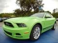 2014 Gotta Have it Green Ford Mustang V6 Premium Coupe #91942825