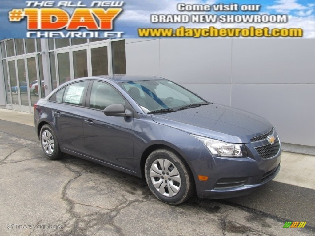 2014 Cruze LS - Atlantis Blue Metallic / Jet Black/Medium Titanium photo #1