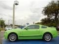 2014 Gotta Have it Green Ford Mustang V6 Premium Coupe  photo #2