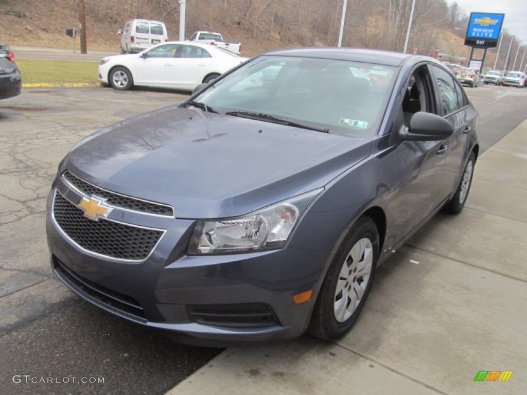 2014 Cruze LS - Atlantis Blue Metallic / Jet Black/Medium Titanium photo #7