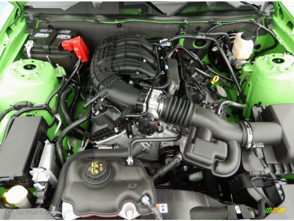 2014 Mustang V6 Premium Coupe - Gotta Have it Green / Charcoal Black photo #11