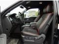 2014 Ford F150 FX Appearance Black Leather/Alcantara Interior Interior Photo