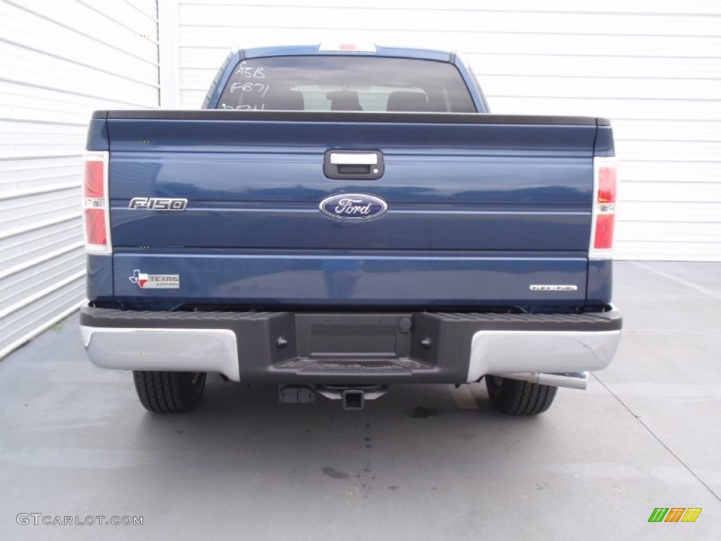 2014 F150 XLT SuperCab - Blue Jeans / Steel Grey photo #5