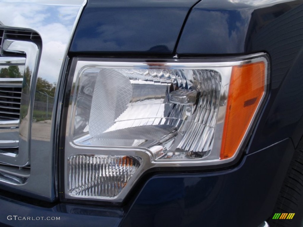 2014 F150 XLT SuperCab - Blue Jeans / Steel Grey photo #9