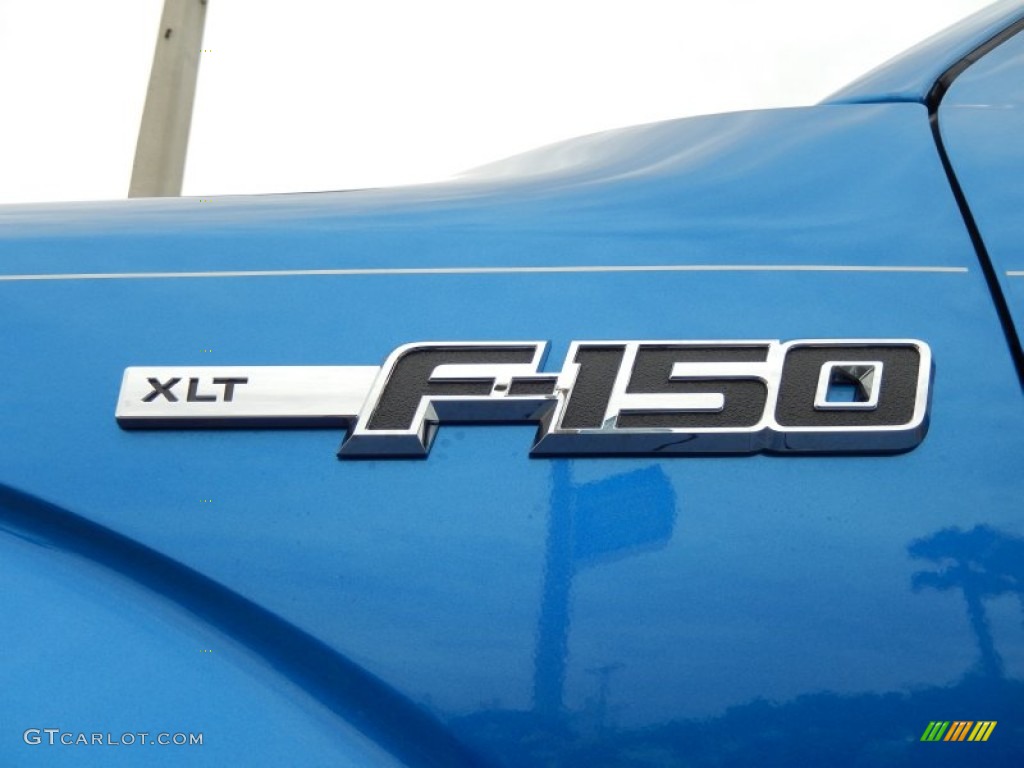 2014 F150 XLT SuperCrew - Blue Flame / Pale Adobe photo #5