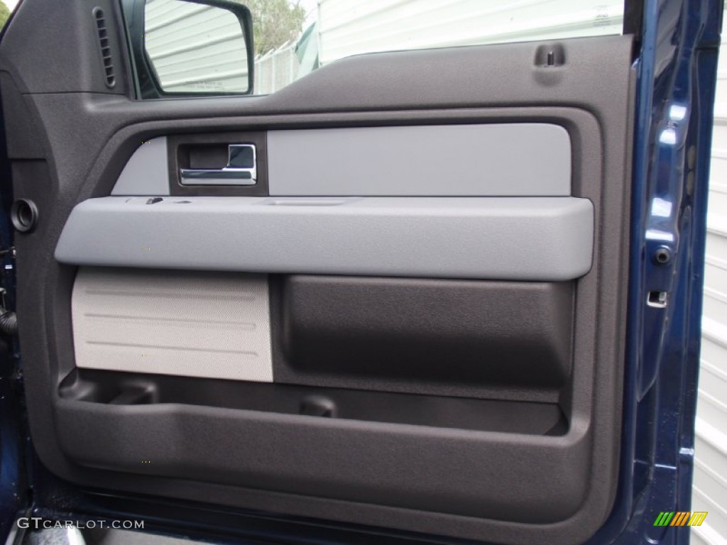 2014 F150 XLT SuperCab - Blue Jeans / Steel Grey photo #21